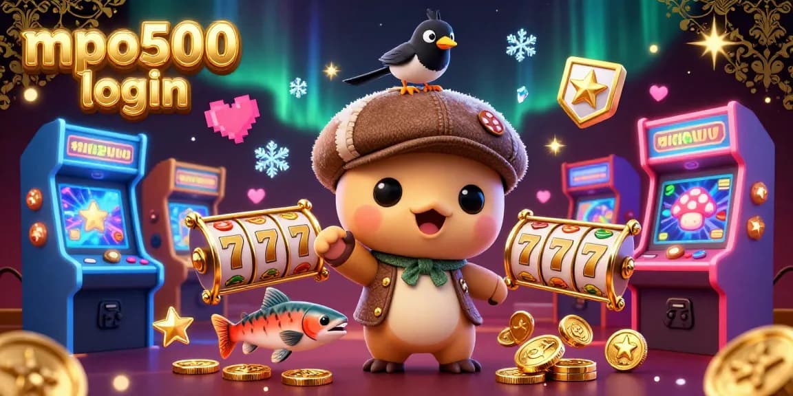 Engage with mpo500 login and experience vibrant slots action in this captivating 3D casino world.