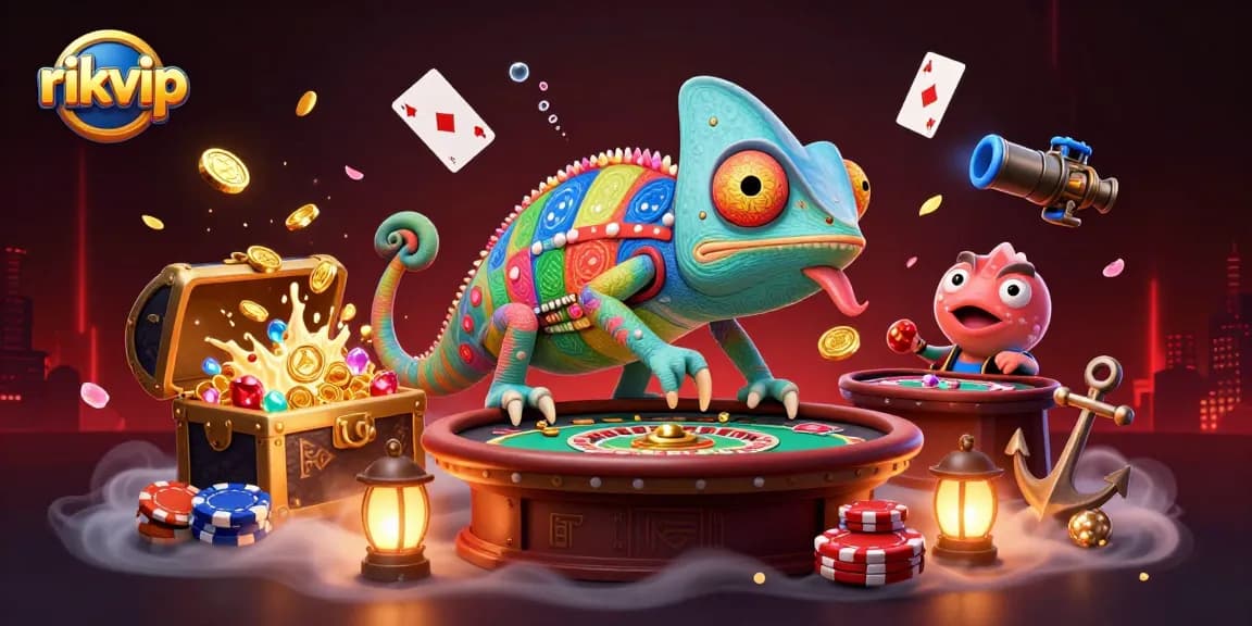 Experience thrilling gaming at rikvip with colorful elements from the exciting casino world.