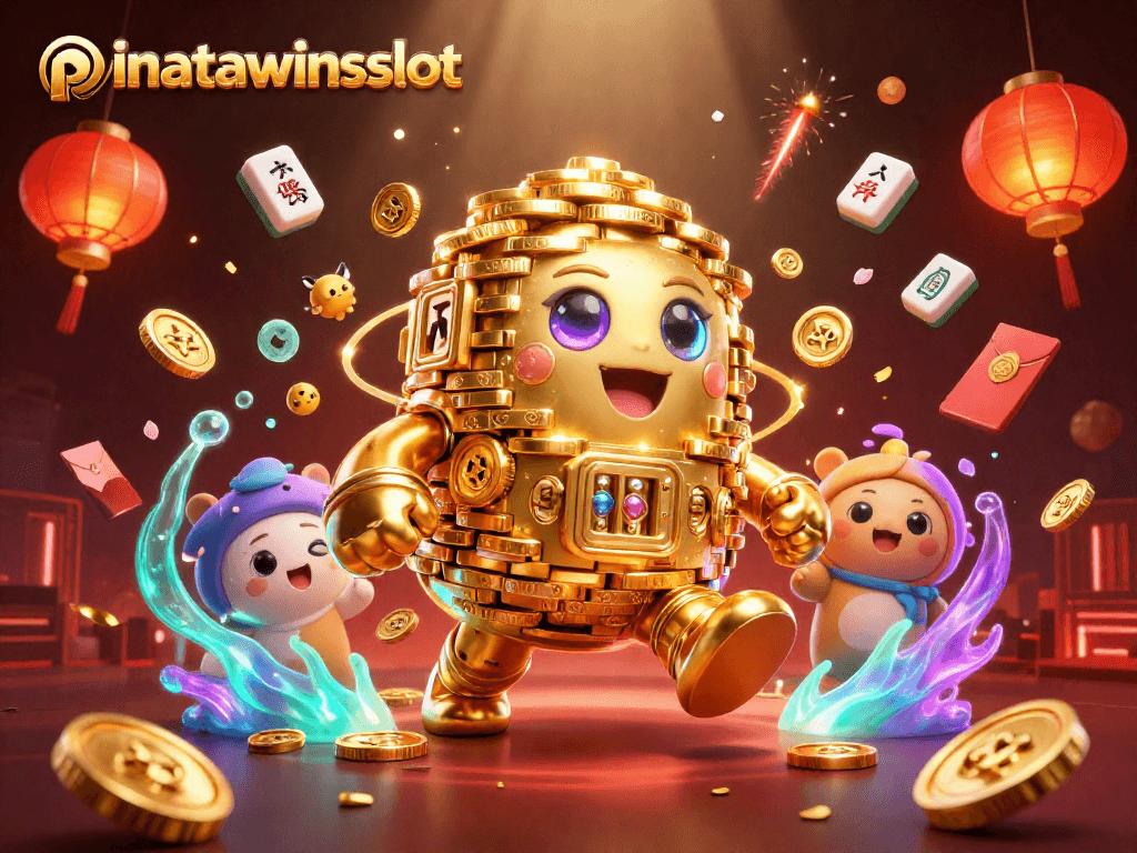Experience the vibrant gameplay of pinatawinsslot in this dynamic 3D illustration