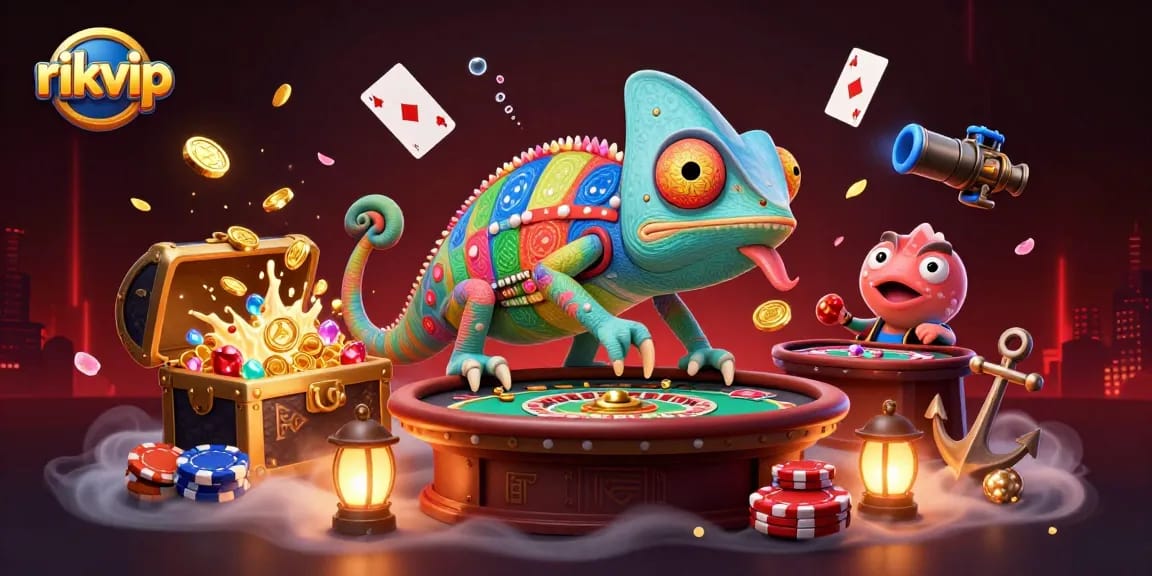 Experience thrilling gaming at rikvip with colorful elements from the exciting casino world.