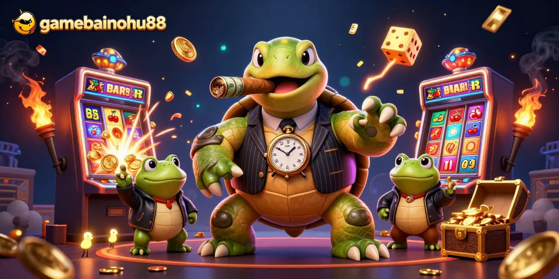 Experience thrilling gameplay at gamebainohu88 with unique slots and bonuses, featuring vivid casino elements.