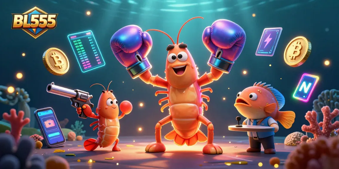 Join the action at BL555 with dynamic 3D elements from the underwater casino world!