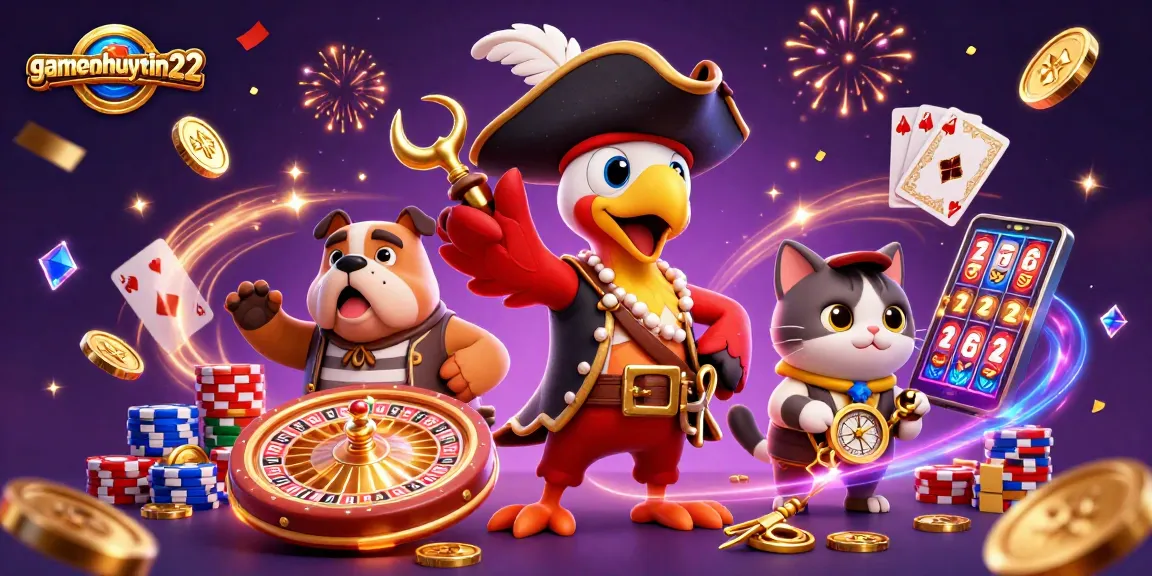 Experience thrilling Pai Gow action at gamenohuuytin22, with vibrant graphics showcasing pirate adventures.