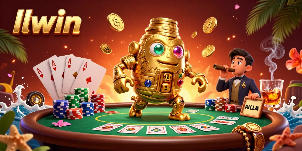 Experience thrilling gameplay at LLWIN with engaging poker and gold-rich visuals.