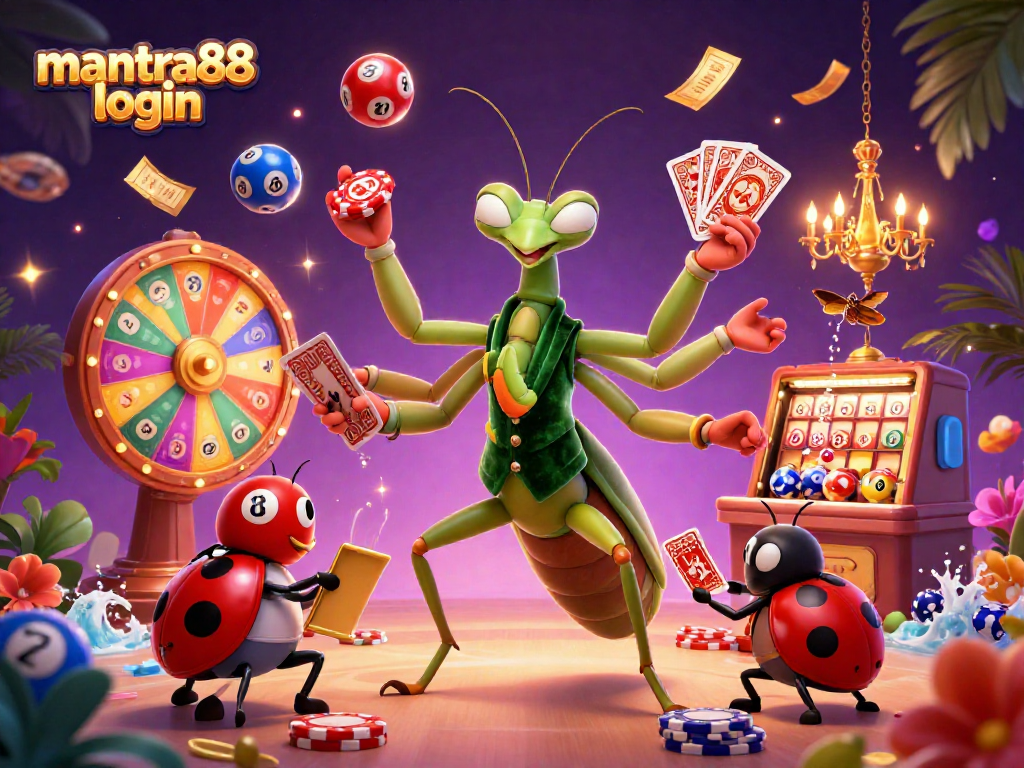 Experience excitement and winning opportunities with mantra88 login, explore vibrant casino scenes and thematic elements.