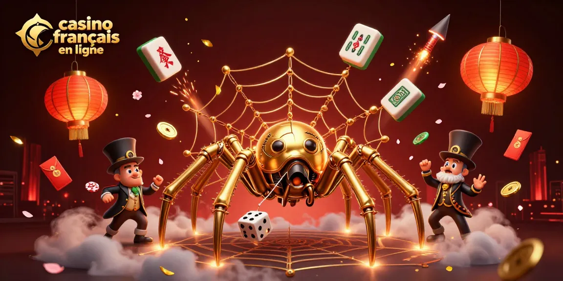 Jouez au casino francais en ligne avec une illustration inspirée du steampunk et des éléments de jeu captivants.