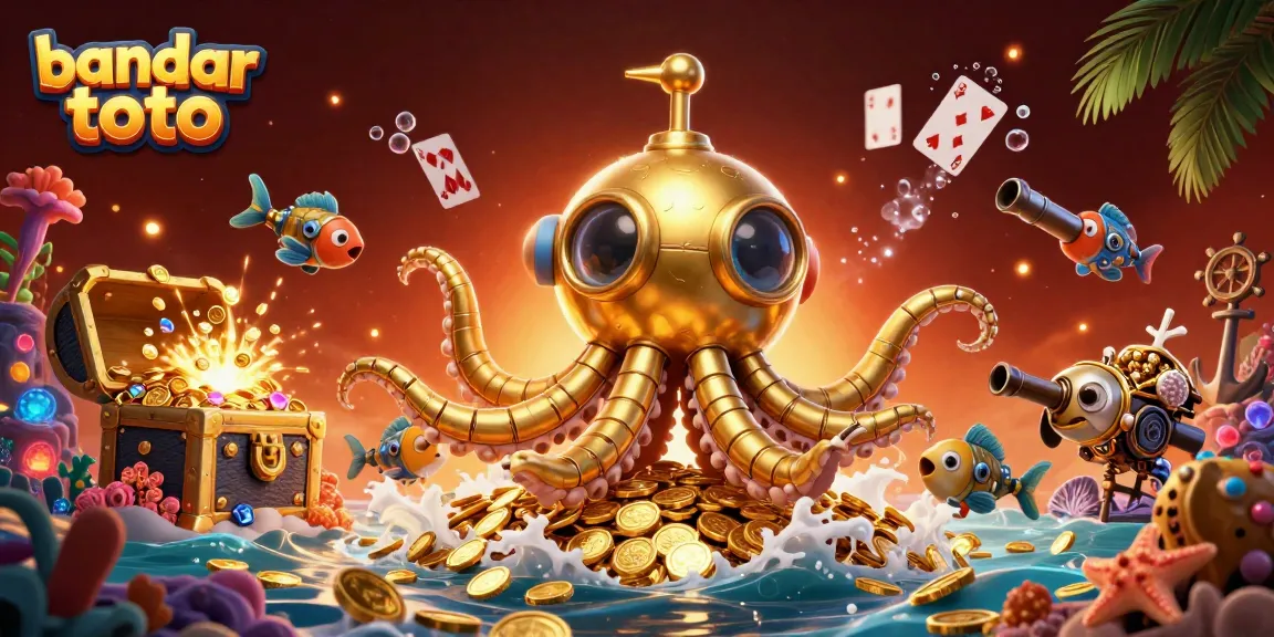 Engage with bandar toto in an enchanting underwater casino world bursting with riches and adventure.