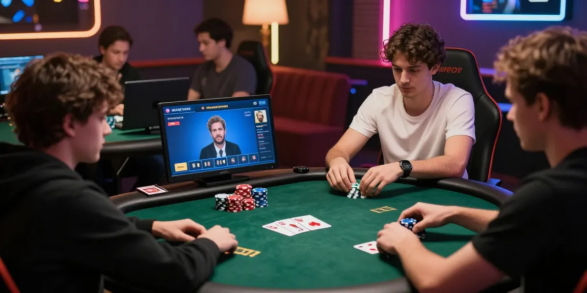 Poker88 online gaming scene showing players engaged in virtual poker excitement.