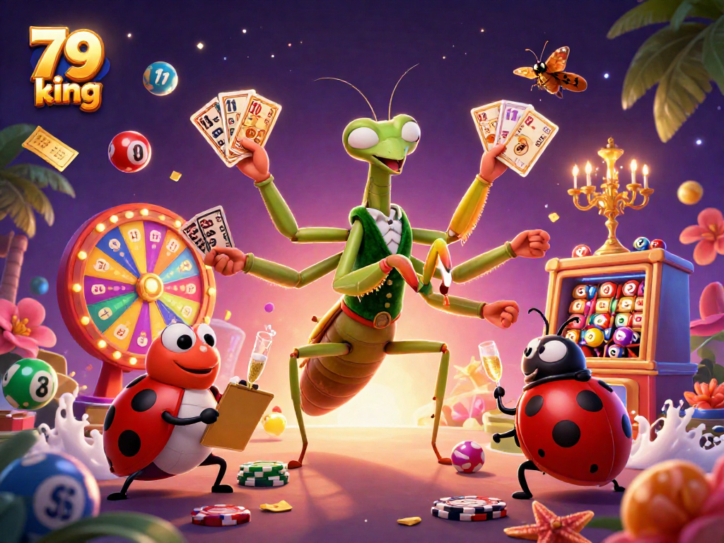 Experience thrilling games at 79 king with a vibrant scene of casino excitement.