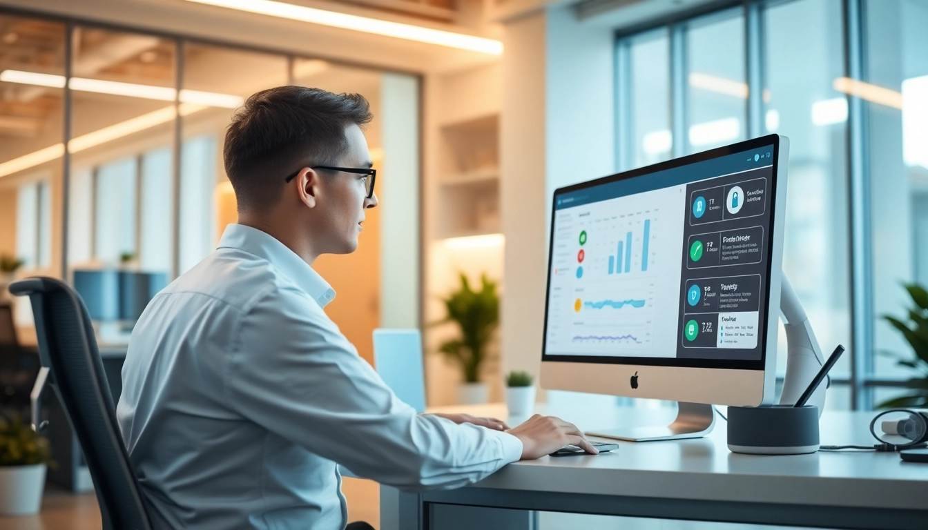 Optimize productivity with an executive assistant alternative AI in a modern office setting.