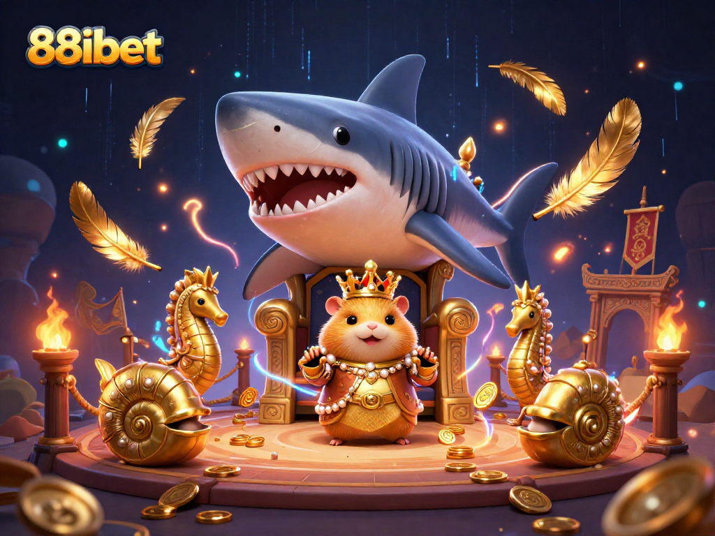 Experience the thrilling world of 88ibet with dynamic characters in a vibrant casino setting.