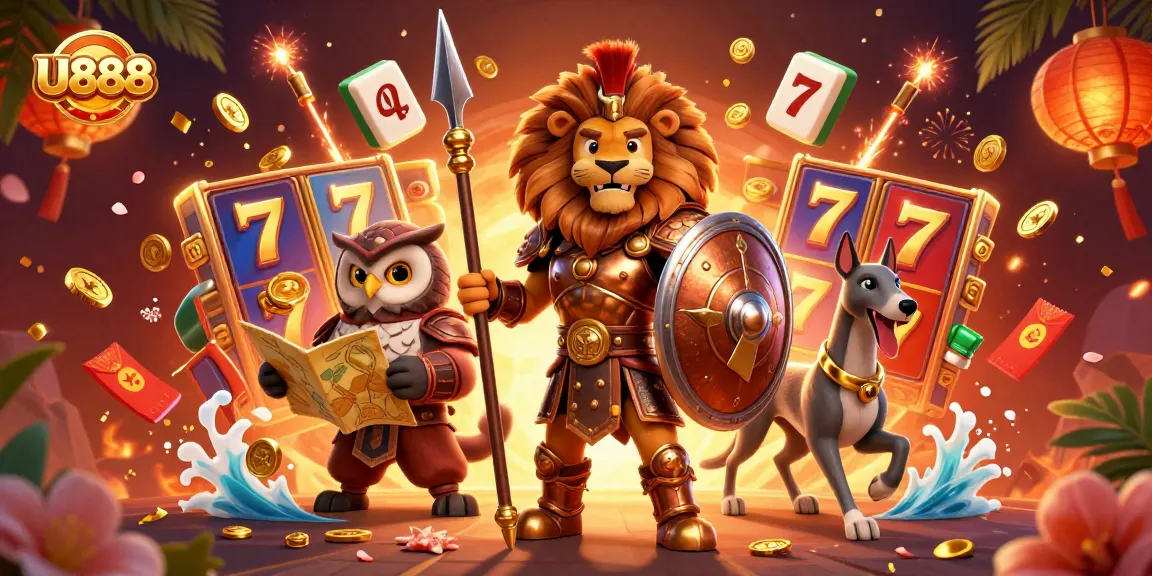 Experience thrilling gameplay at U888 with vibrant visuals and engaging characters.