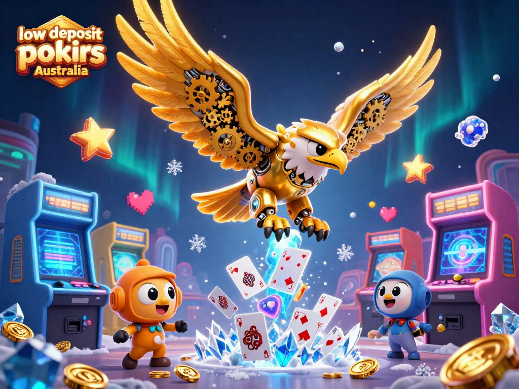 Engage with low deposit pokies Australia while exploring vibrant, interactive slot elements.