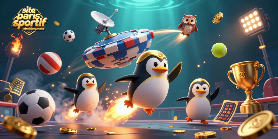 Pariez sur le site paris sportif retrait instantané avec une illustration captivante de personnages en 3D animés.