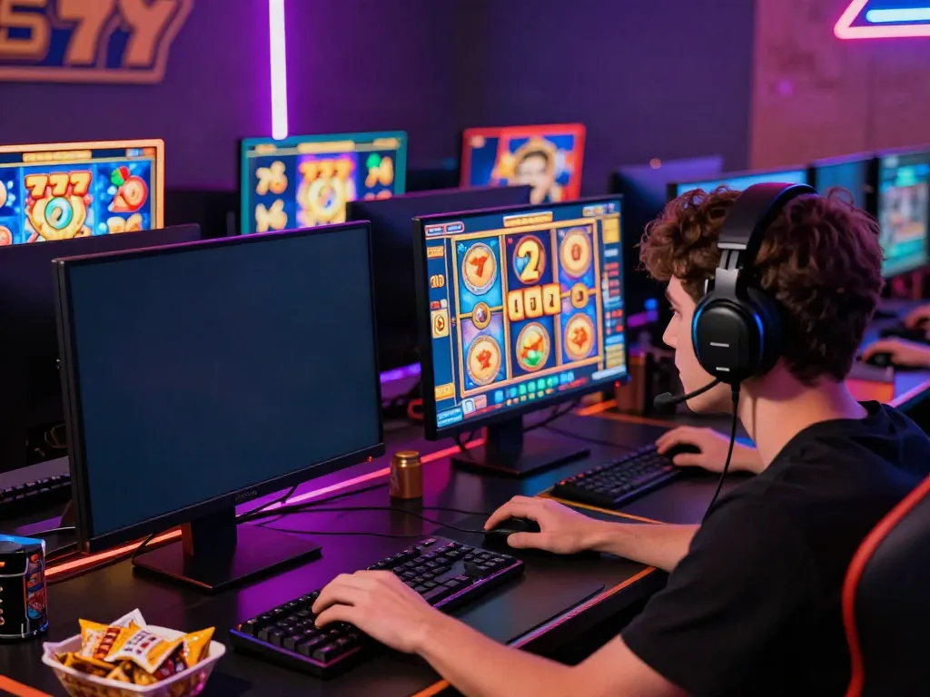 Pengalaman bermain slot777 di platform permainan online dengan grafis cerah dan suasana mengasyikkan.