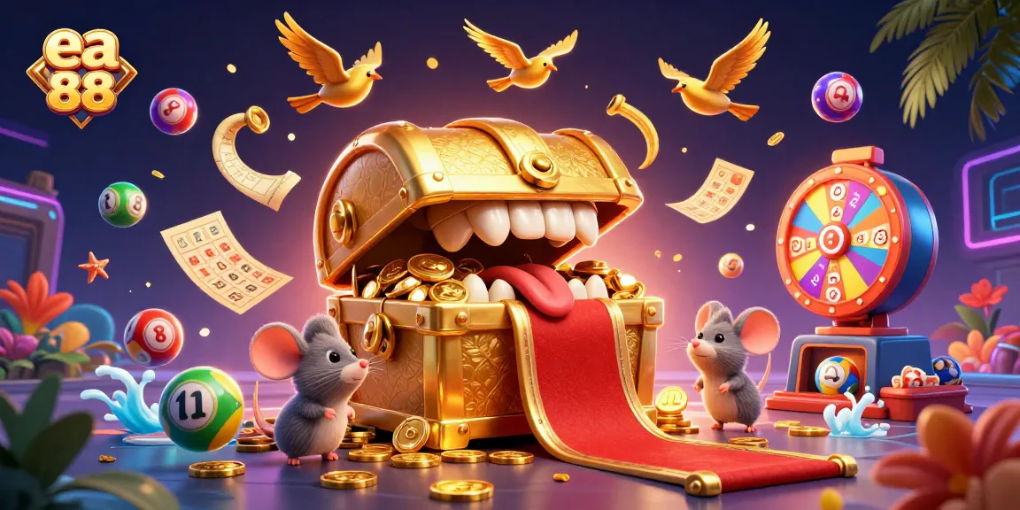 Win big rewards at ea 88 with an adventure of luck and colorful lottery balls in motion.