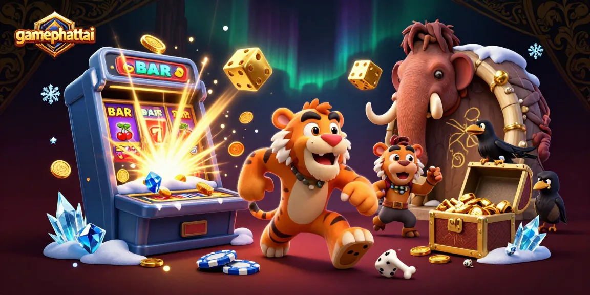Spin the reels in gamephattai's vibrant prehistoric casino with thrilling jackpots and rewards.