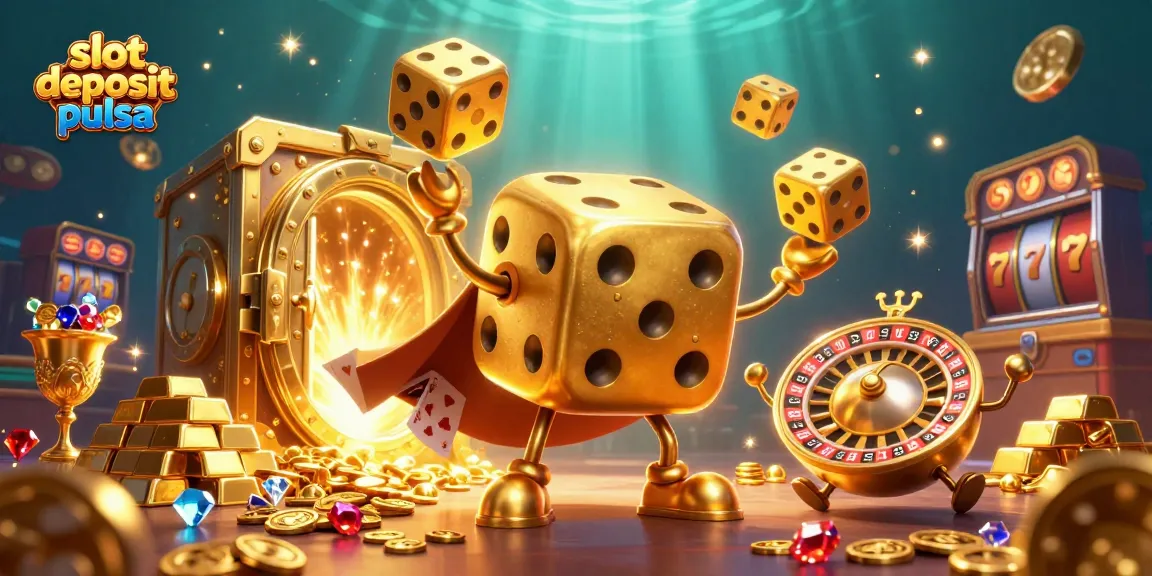 Menangkan slot deposit pulsa dengan permainan menarik di kasino kami, lihat karakter lucu dan elemen berkilau!