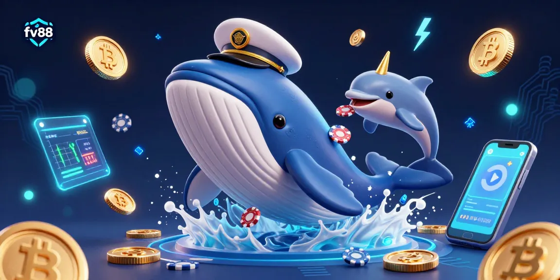 Experience thrilling gaming moments at fv88 with a dramatic illustration featuring a vibrant casino scene.