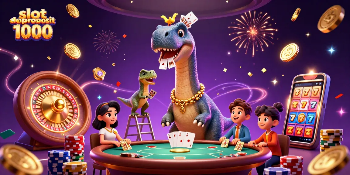 Slot deposit 1000 menawarkan pengalaman bermain slot yang seru dengan banyak kemenangan.