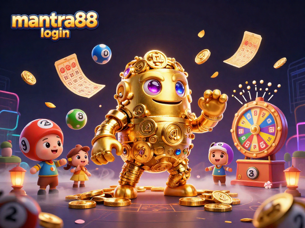 Engage with mantra88 login to experience the vibrant world of online gaming with golden golem and dynamic elements.