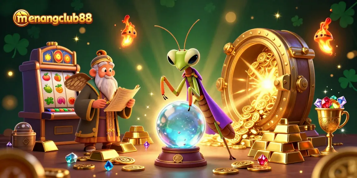 Experience thrilling gaming at menangclub88 with vibrant slot visuals and magical characters.