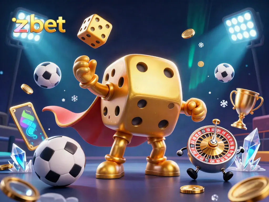 Experience the vibrant world of zbet with dynamic gaming elements and rich detail in this casino scene.